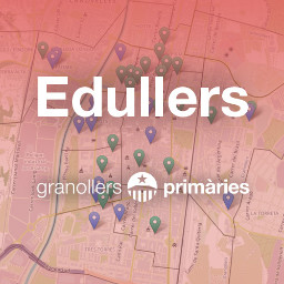 Edullers · Mapa dels centres educatius de Granollers